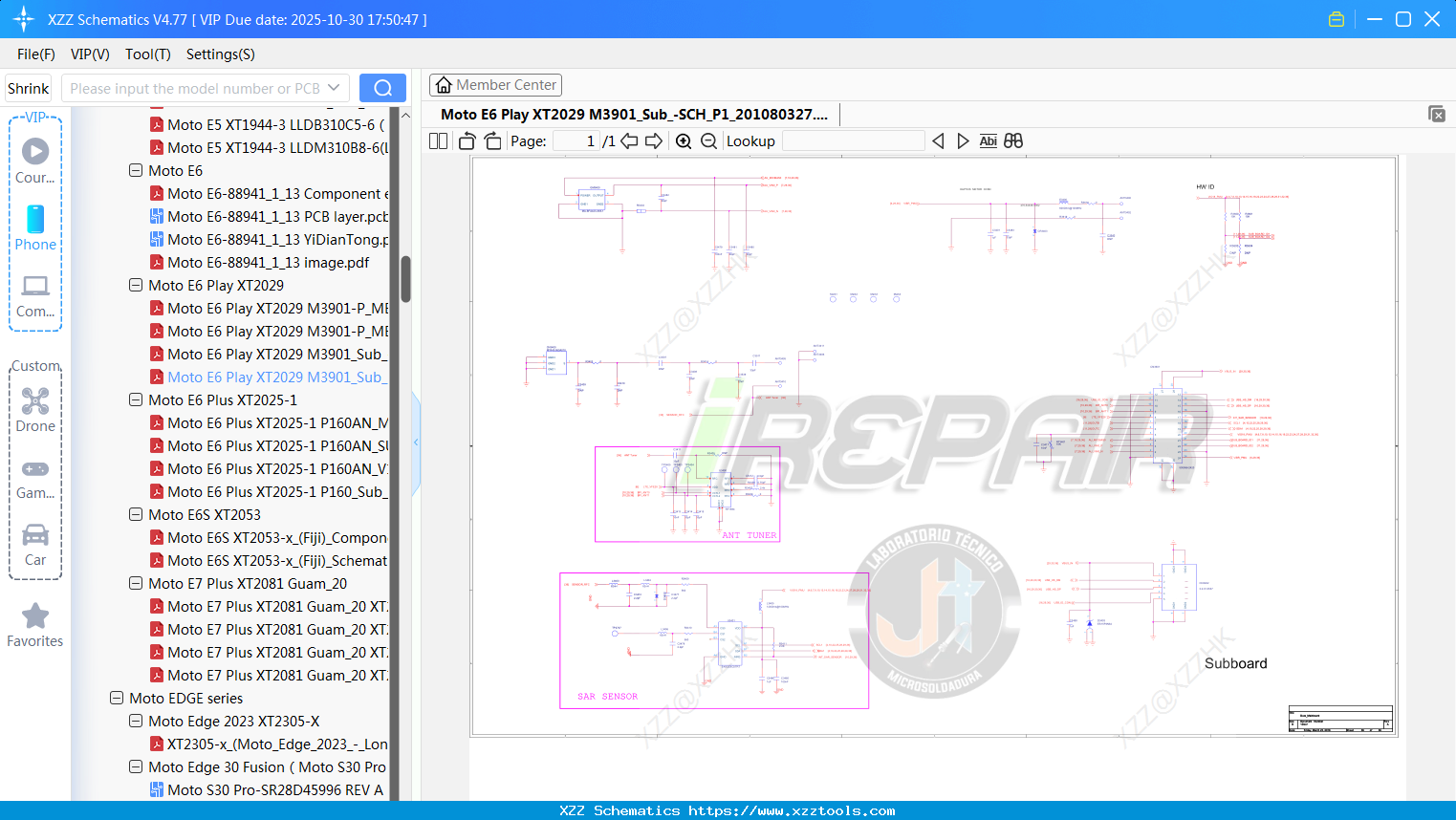 Motorola Moto E6 Play XT2029 M3901_Sub_-SCH_P1_201080327